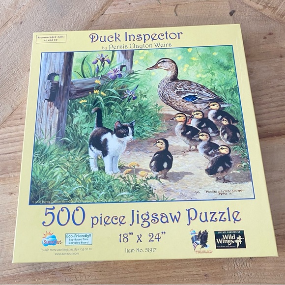 Other - Duck Inspector 500-Piece Jigsaw Puzzle like new used once